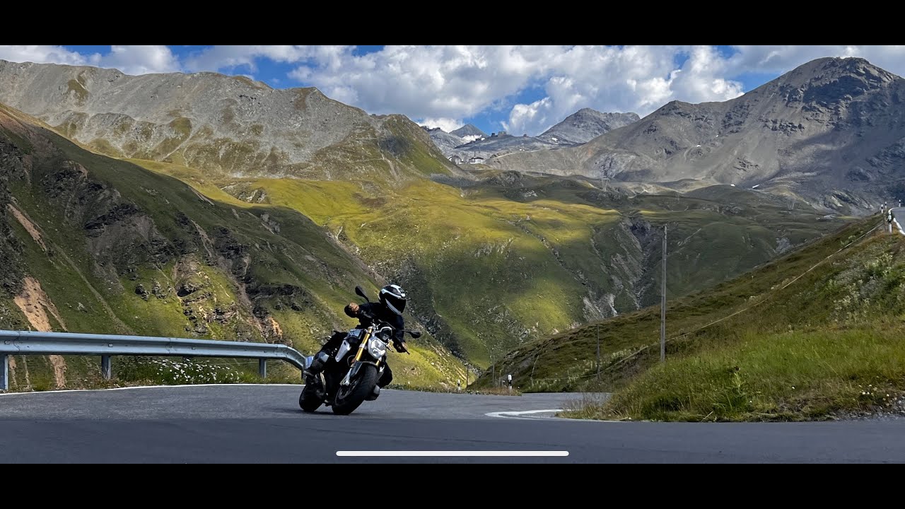 Alps Motorcycle Tour Austria - Grossglockner Mountain Pass July 2022   4K