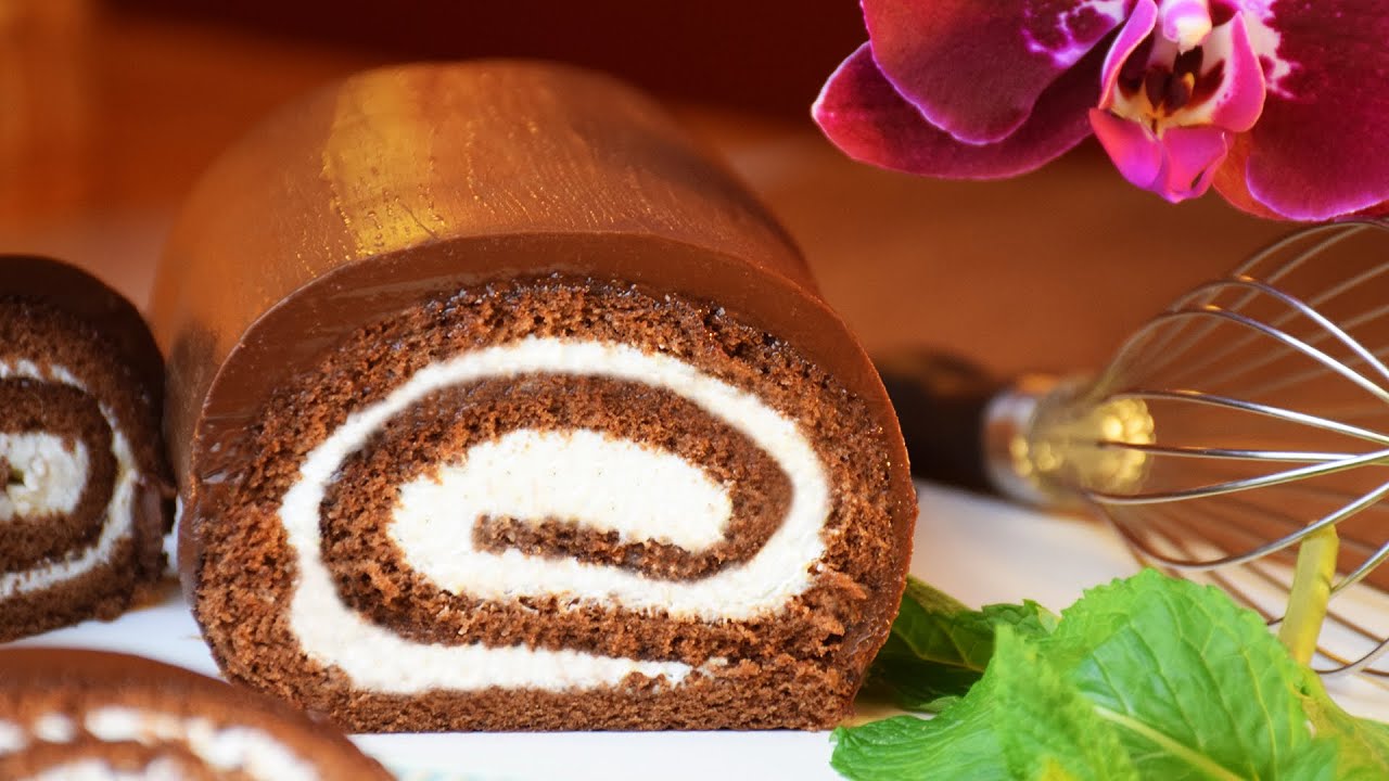 ROCAMBOLE DE CHOCOLATE | BOLOS BAFÔNICOS