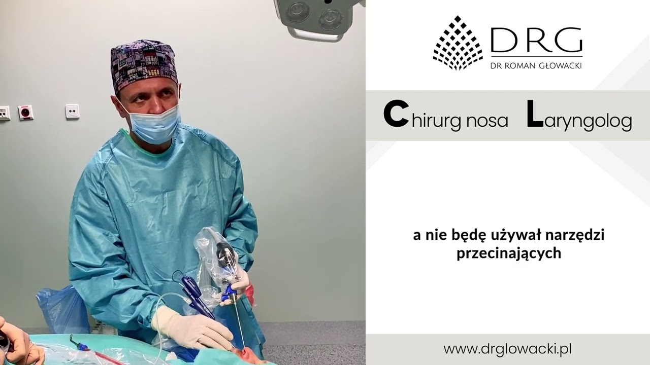 Balonikowanie zatok | Dr Głowacki Chirurg nosa i Laryngolog