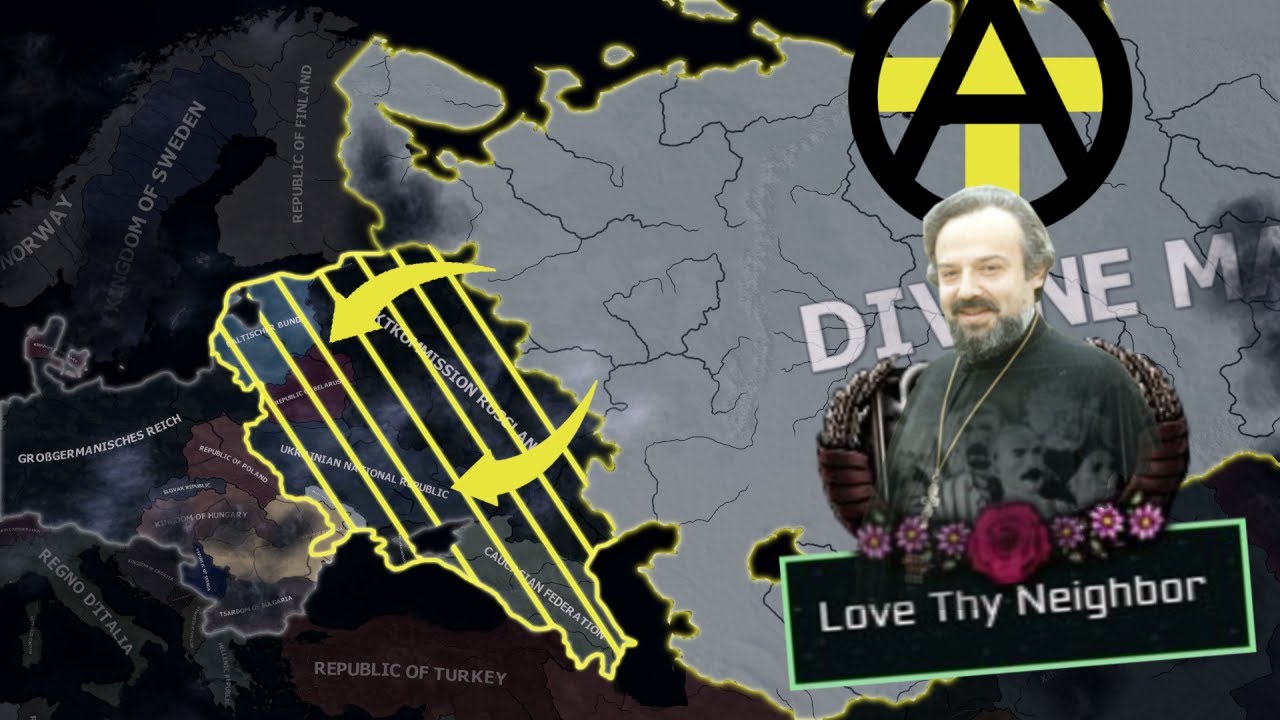 Christian Anarchists Obliterate Speer With Tanks (HOI4) (TNO)