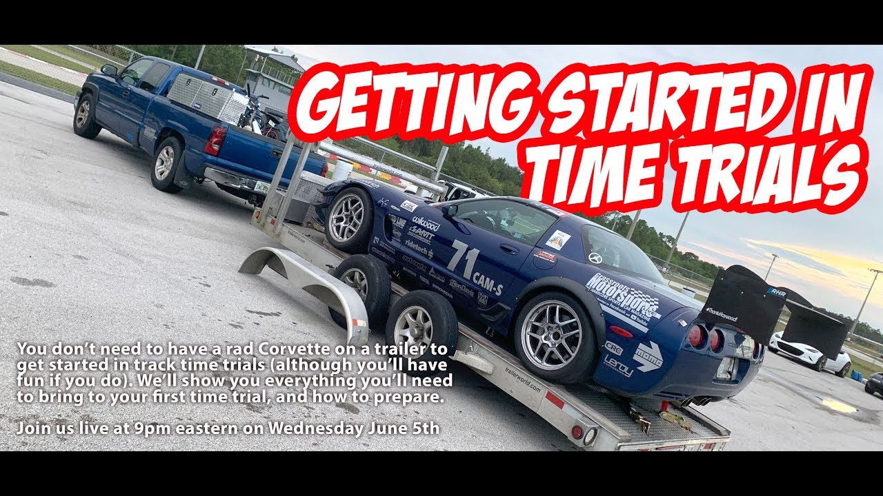 Getting started in track time trials