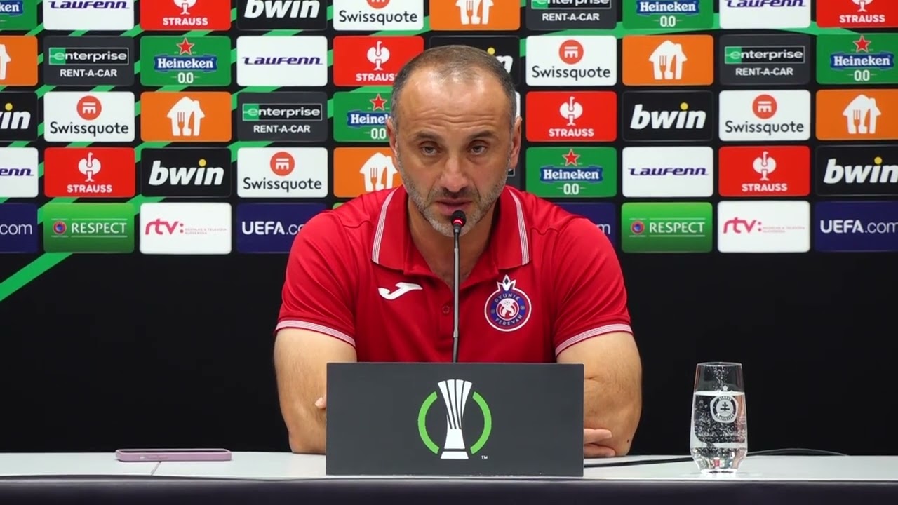 Eghishe Melikyan's and Nikita Baranov's pre-match press conference against Slovan