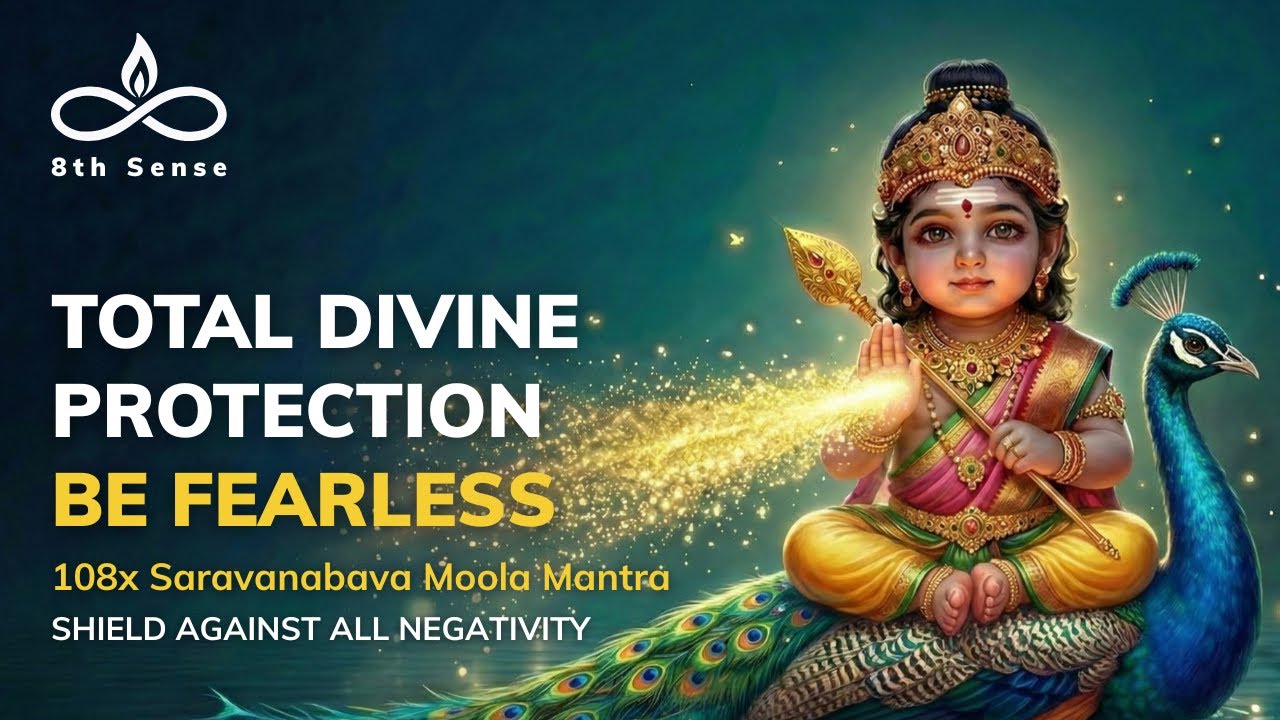 Shield Against All Negativity | Powerful Murugan Moola Mantra (108x) | Om Soum Saravana Bhava