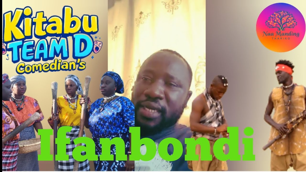 Kitabu Team D Comedian's Ifanbondi Coming Tomorrow at 6 pm Gambian time Discussing Ifanbondi 