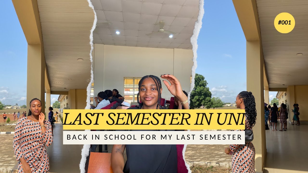 LAST SEMESTER IN UNI | BACK IN SCHOOL + CLASSS + LOTS OF STUDYING | EP 01