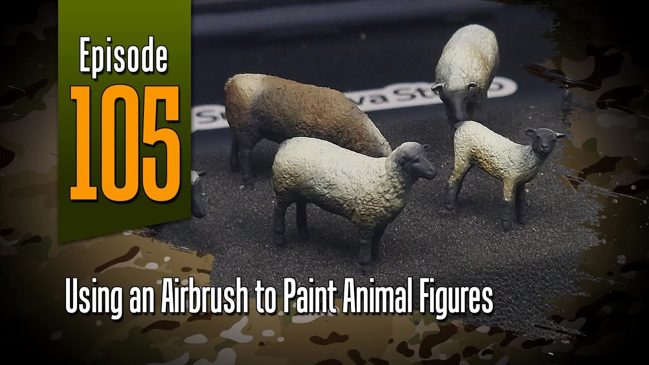 Using an Airbrush to Paint Animal Figures