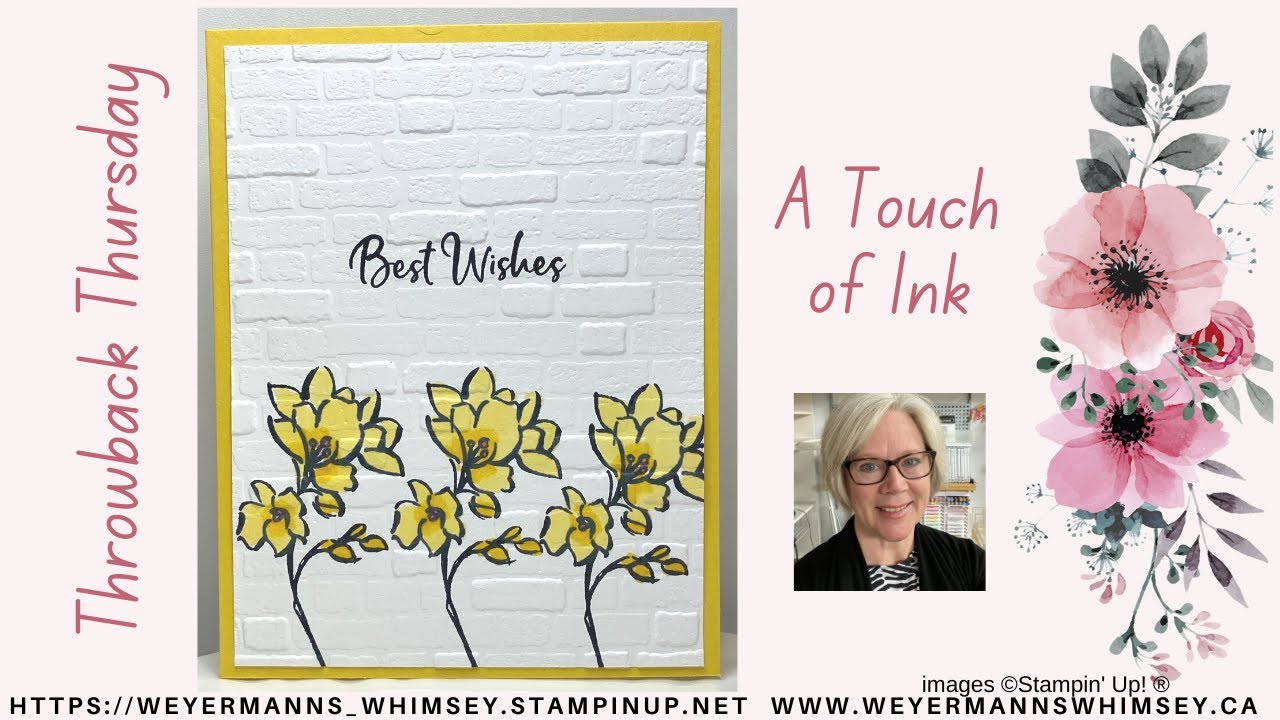 A Touch of Ink (Ret) Best Wishes card ideas