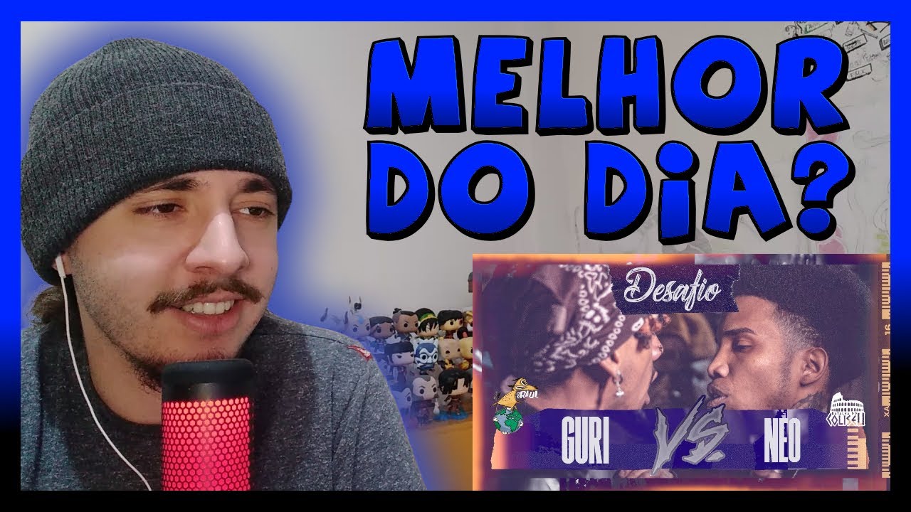 (O ROUND MAIS BRABO DA NOITE 🔥🔥🔥) GURI (SP) VS NEO - COLISEU X OS RAUL - DESAFIO | REACT BAUEB
