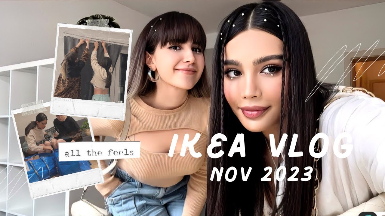 ولاگ خرید Ikea /تغییر دکوراسیون اتاق/استودیو آپارتمان دانشجویی👩🏼‍🤝‍👩🏻🛒🛍️
