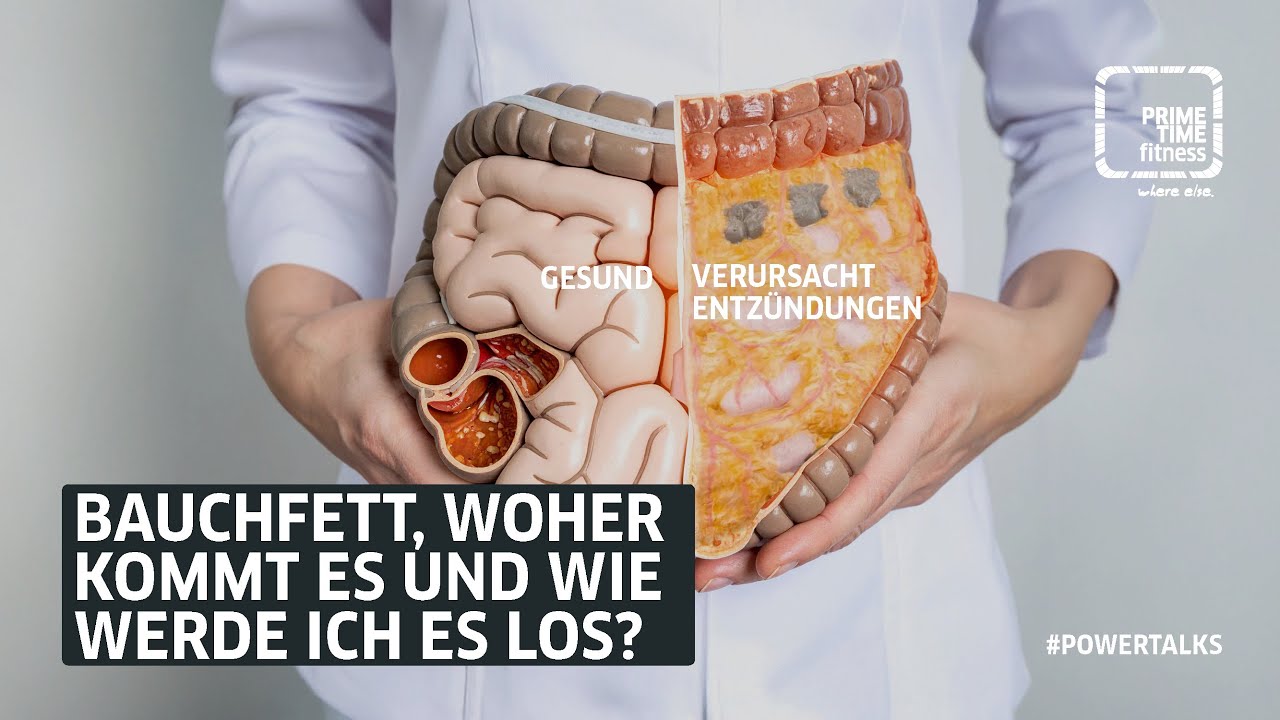 Bauchfett, woher kommt es und wie werde Ich es los?