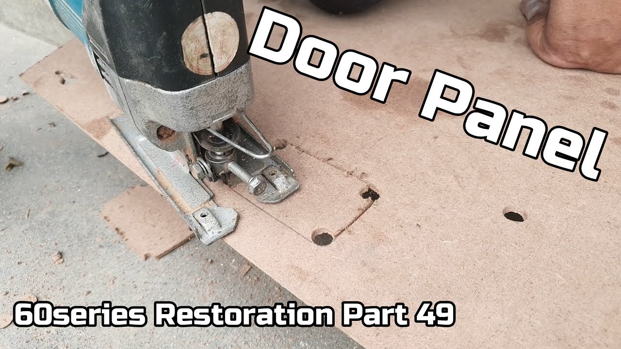 60series Door Panels Restoration and Center lock ,Part 49