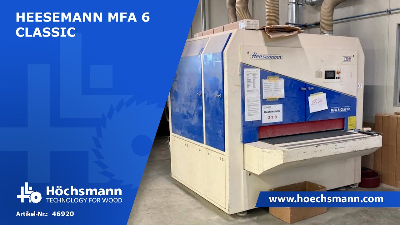HEESEMANN MFA 6 CLASSIC (H&ouml;chsmann Klipphausen)
