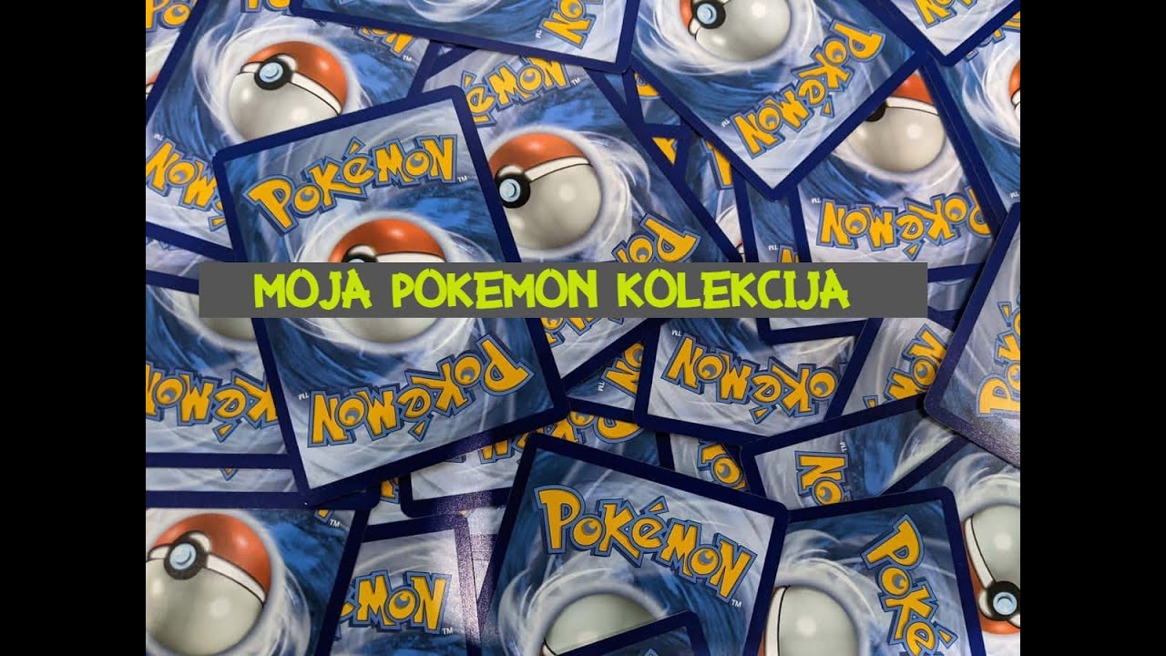 Moja POKEMON kolekcija !!!