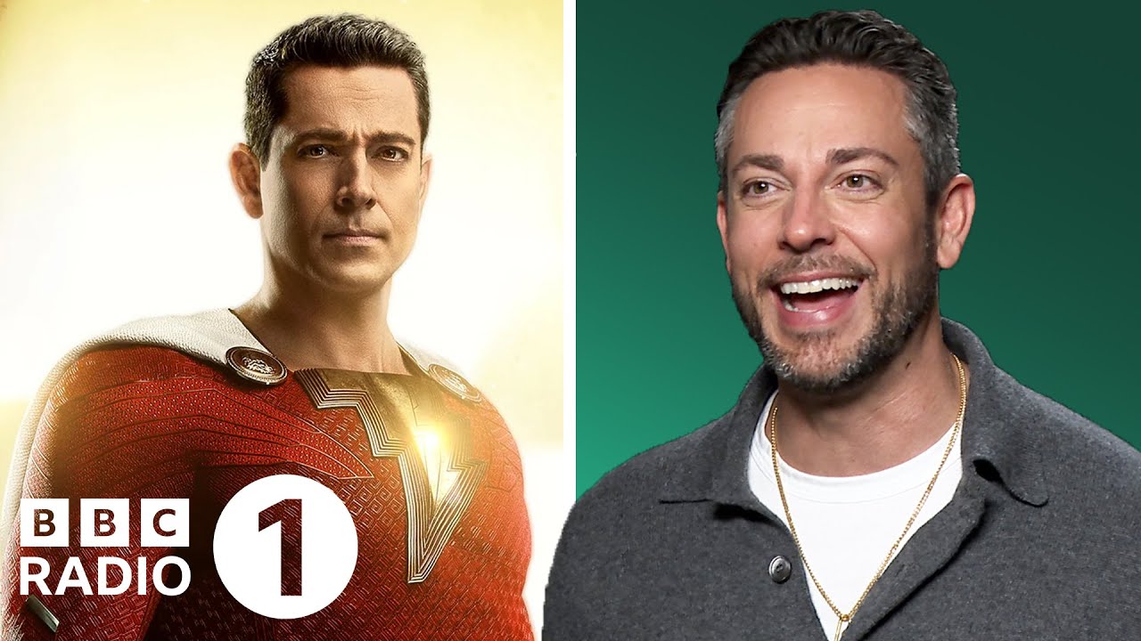 “Holy moly!” Zachary Levi on becoming Shazam, Fandral, Flynn Rider and, um, Captain Sparklefingers