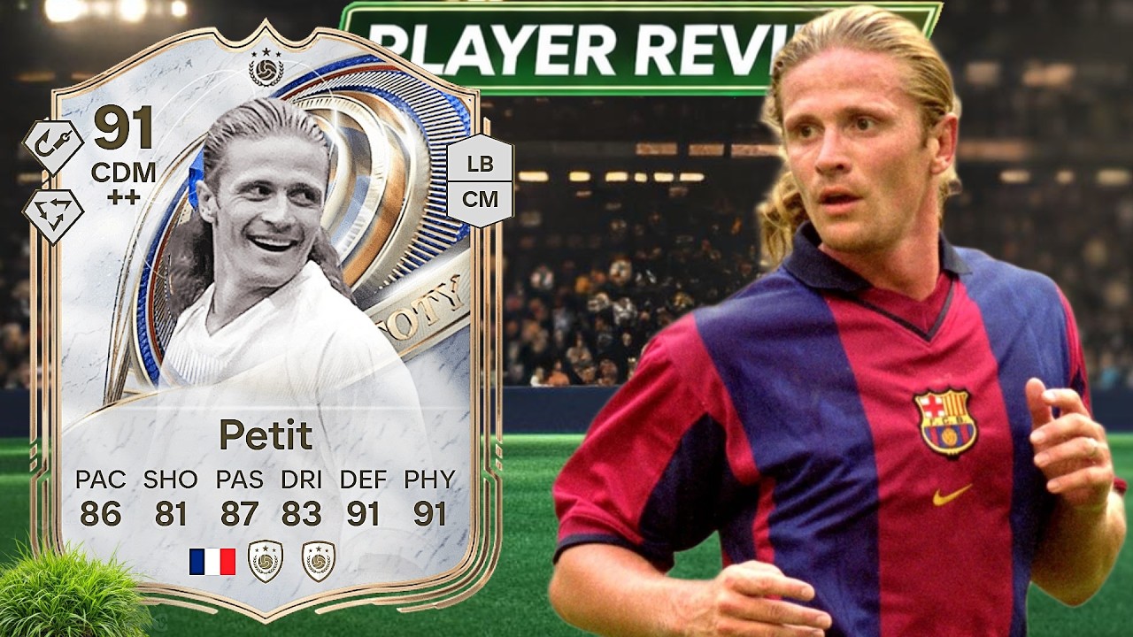 Обзор игрока TOTY ICON PETIT с рейтингом 91 — стоит ли он своих денег?