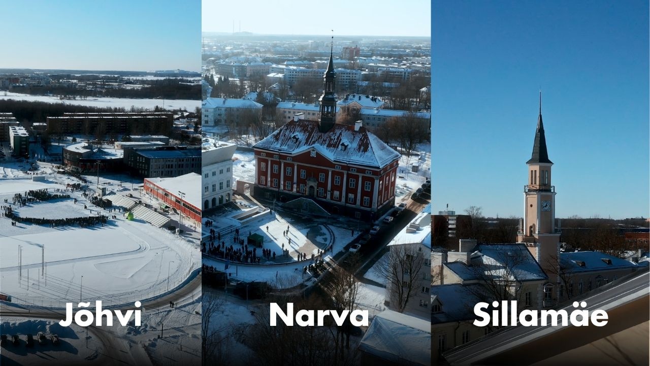 Schools gather on Estonian 108th Independence Day | Sony FX30