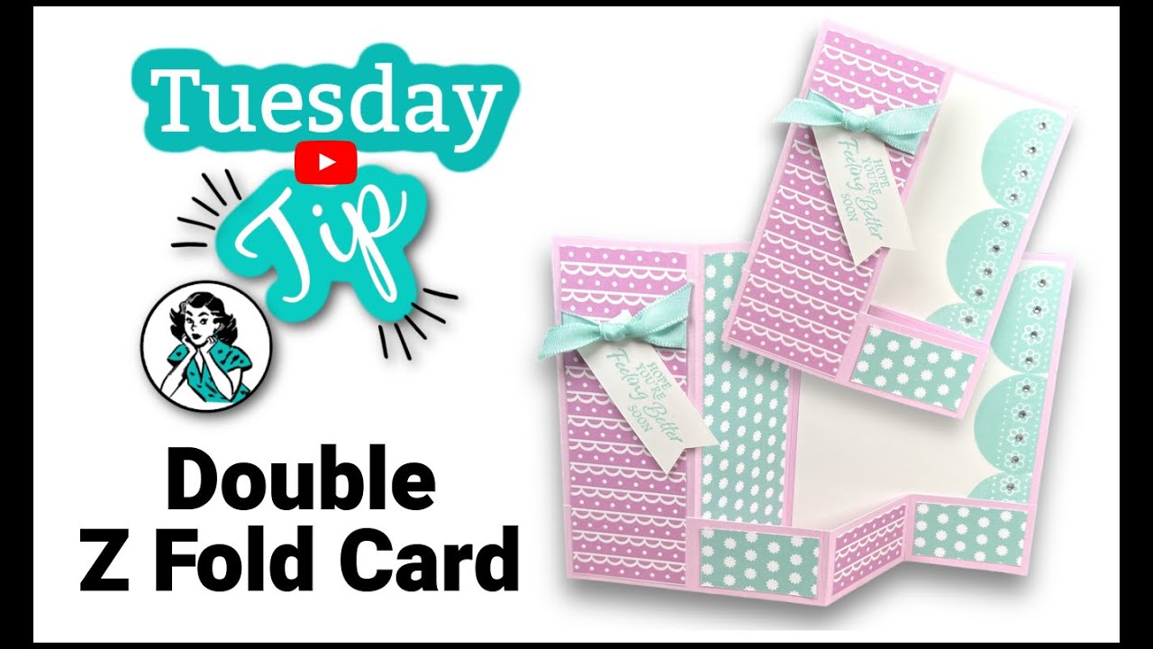 Double Z Fold Card: Your Free Step by Step Simple Guide
