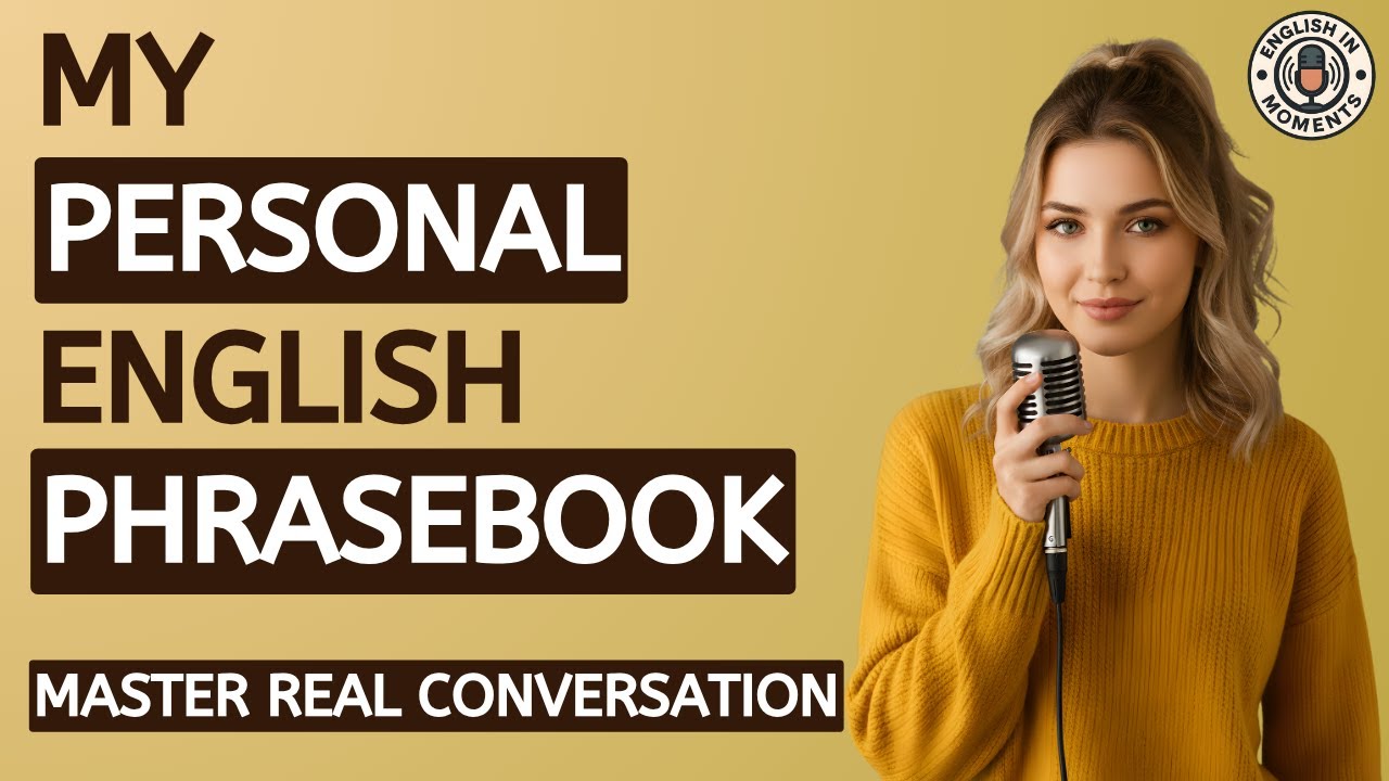 Master Real Conversation: My Personal English Phrasebook | English In Moments