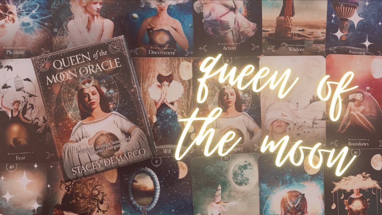 👑🌙 Is THIS My Perfect Moon Deck? 🌕 Queen of the Moon Oracle Flip-Through  🌕
