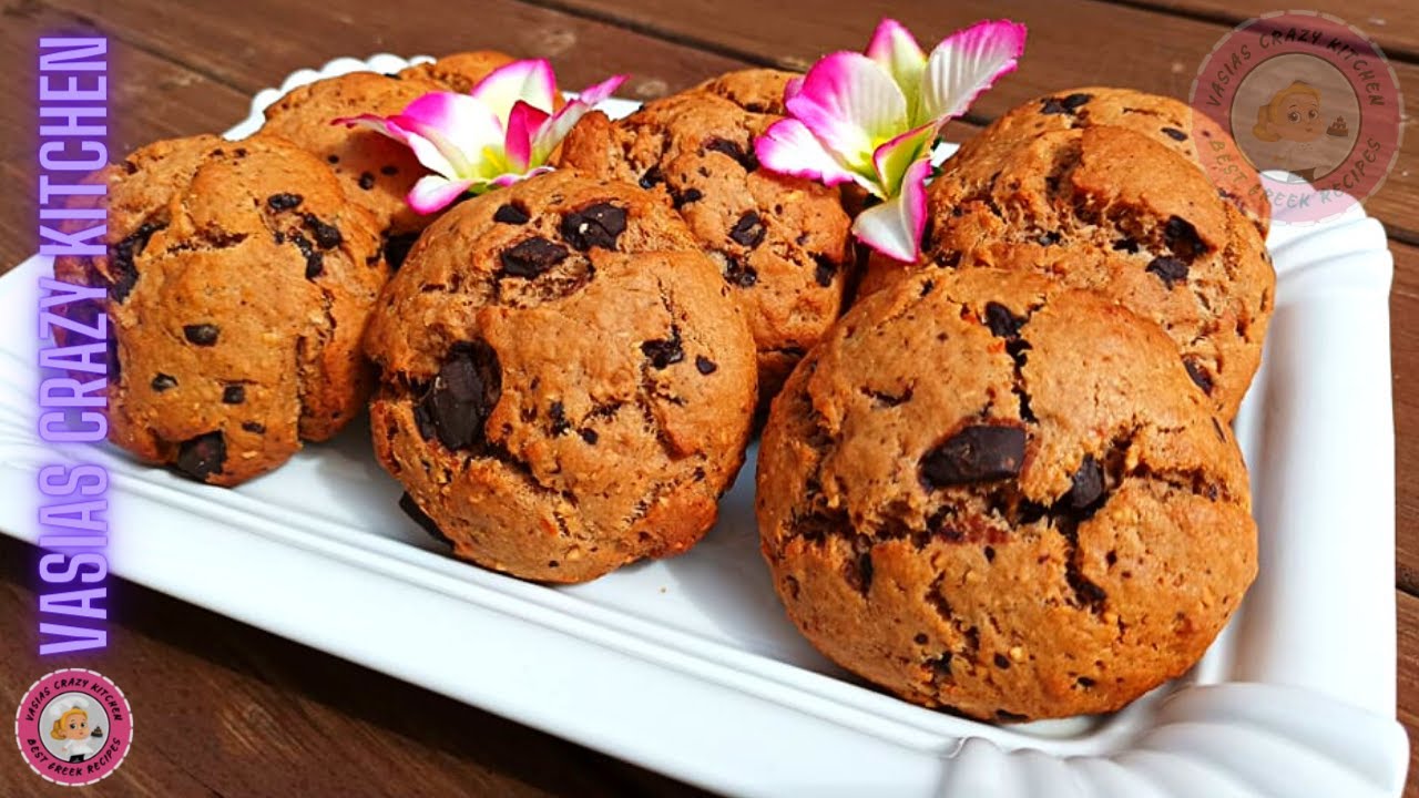 Μπισκοτα Cookies Νηστίσιμα Χωρίς Ζάχαρη Συνταγη – Κουκις Υγιεινά Για Παιδια Ευκολα & Γρηγορα
