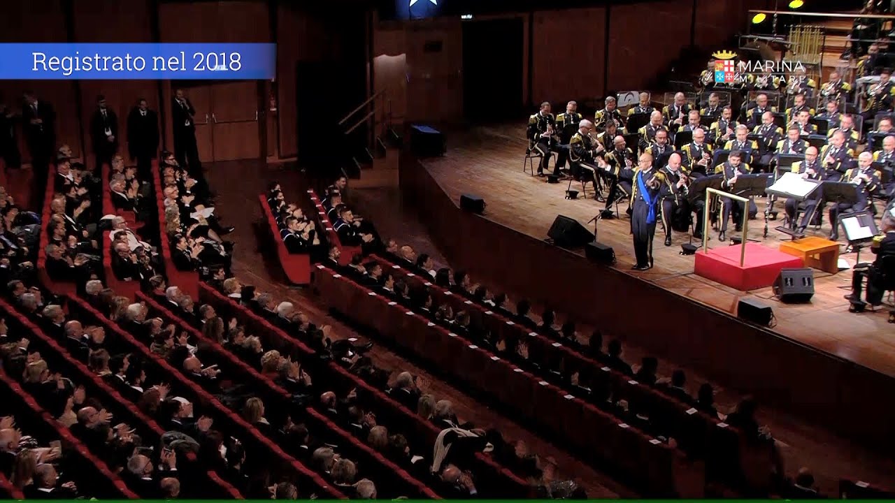 2018 - La Banda Musicale della Marina Militare suona 