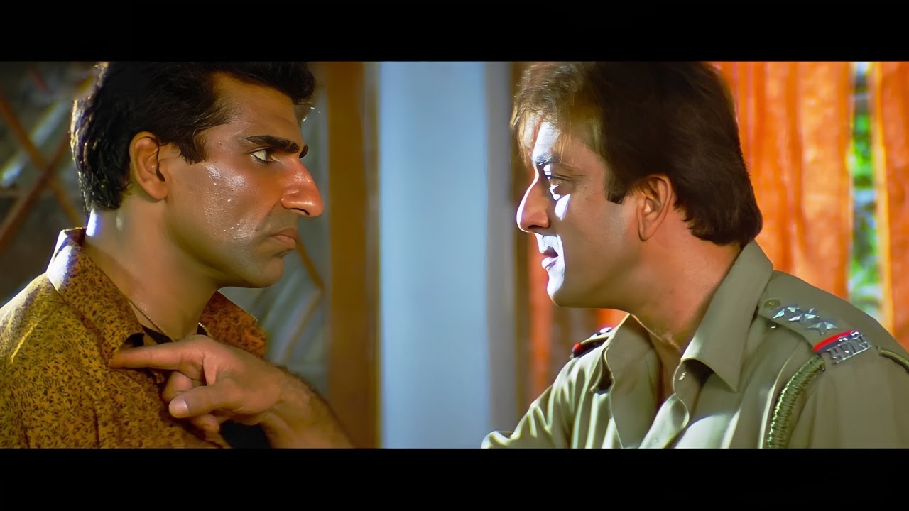 एनकाउंटर करना होगा तो तेरे घर में घुस के करूँगा : Sanjay Dutt ज़बरदस्त सीन | Kurukshetra Hindi Movie