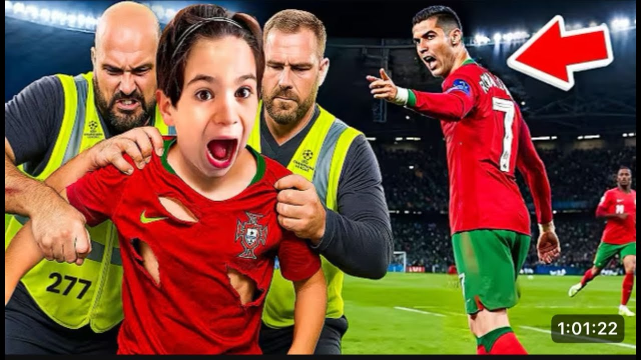 KLEINER JUNGE BRICHT 100 GESETZE um RONALDO ZU TREFFEN!😱 2