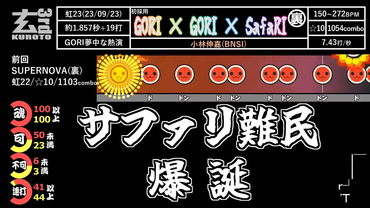 【段位道場2023】人段位まとめ(玄人～達人)【太鼓の達人】