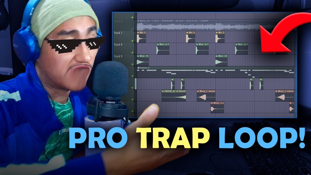 ❤️‍🔥🤠How to Professional Trap Drum Loop en FL Studio 20 | Drum Loop #1