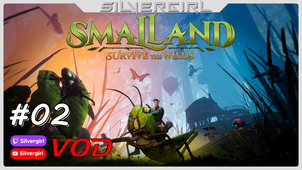 Smalland: Survive the Wilds Parte 2 - Gameplay PT-BR |D-353| VOD da Silvergirl 2023