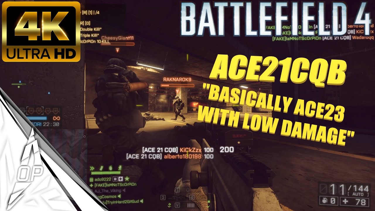 BF4 NO META WEAPONS EP.9 [ACE21CQB] _ BATTLEFIELD 4 PC GAMEPLAY [4K 60FPS] #4k #bf4 #locker #60fps