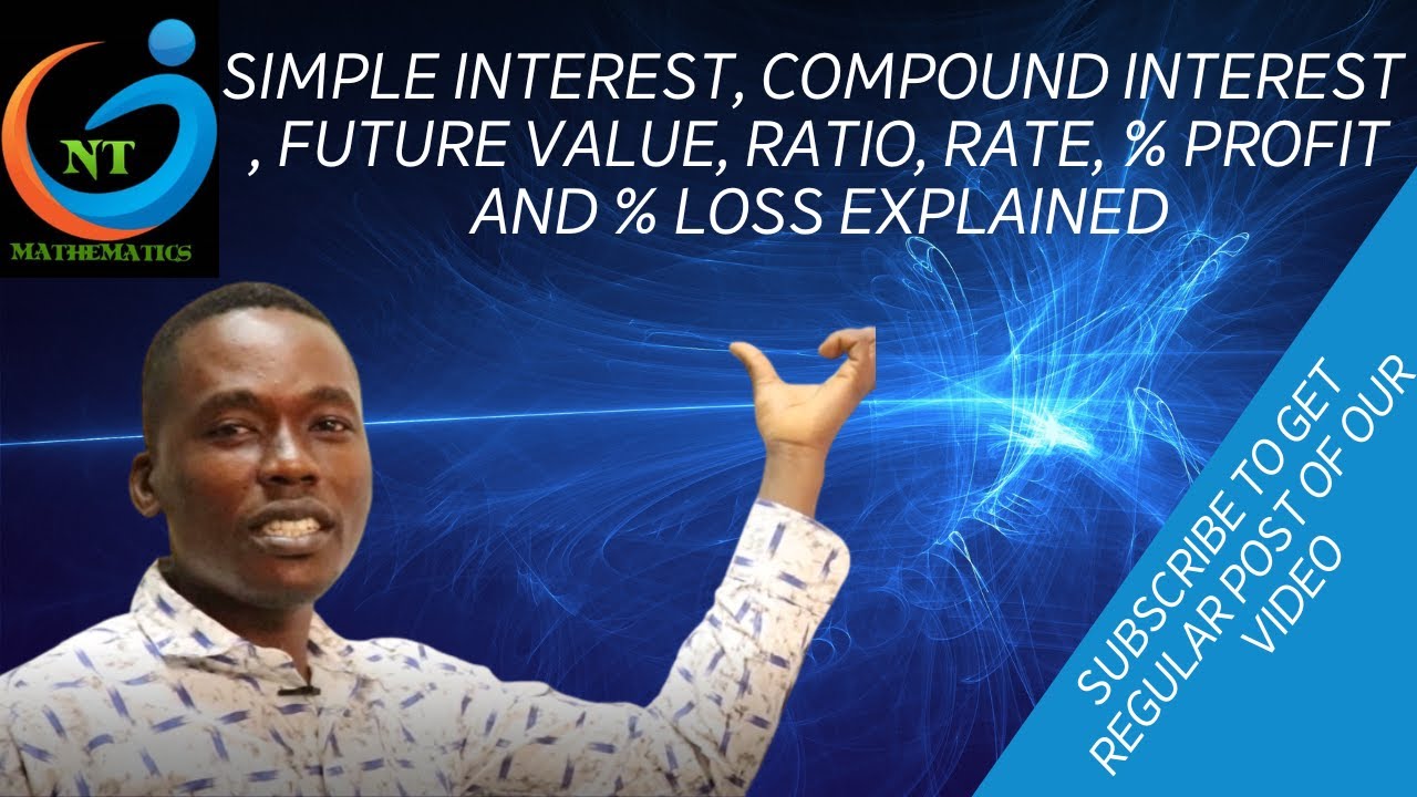 Simple Interest and Compound Interest Formula with Examples | New Track Video Series