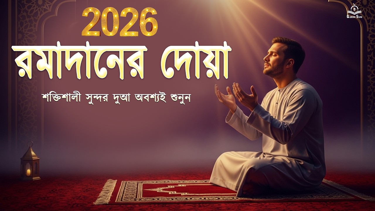 রমজান 2026 এর জন্য সেরা দুআ | সুন্দর কন্ঠ | রমজানের দুআ 2026 | শক্তিশালী রমজানের দুআ | #রমজান2026