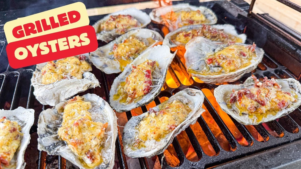 Grilled Oysters with Garlic Cajun Butter | Easy BBQ Oyster Recipe