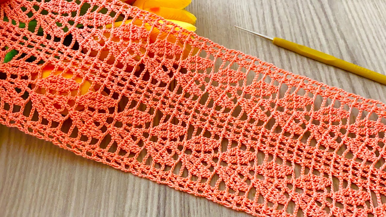 New Design Crochet Simple and Quick Leaf Pattern Tutorial (For Beginners)