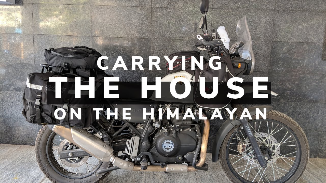 RE Himalayan Touring Luggage & Mods