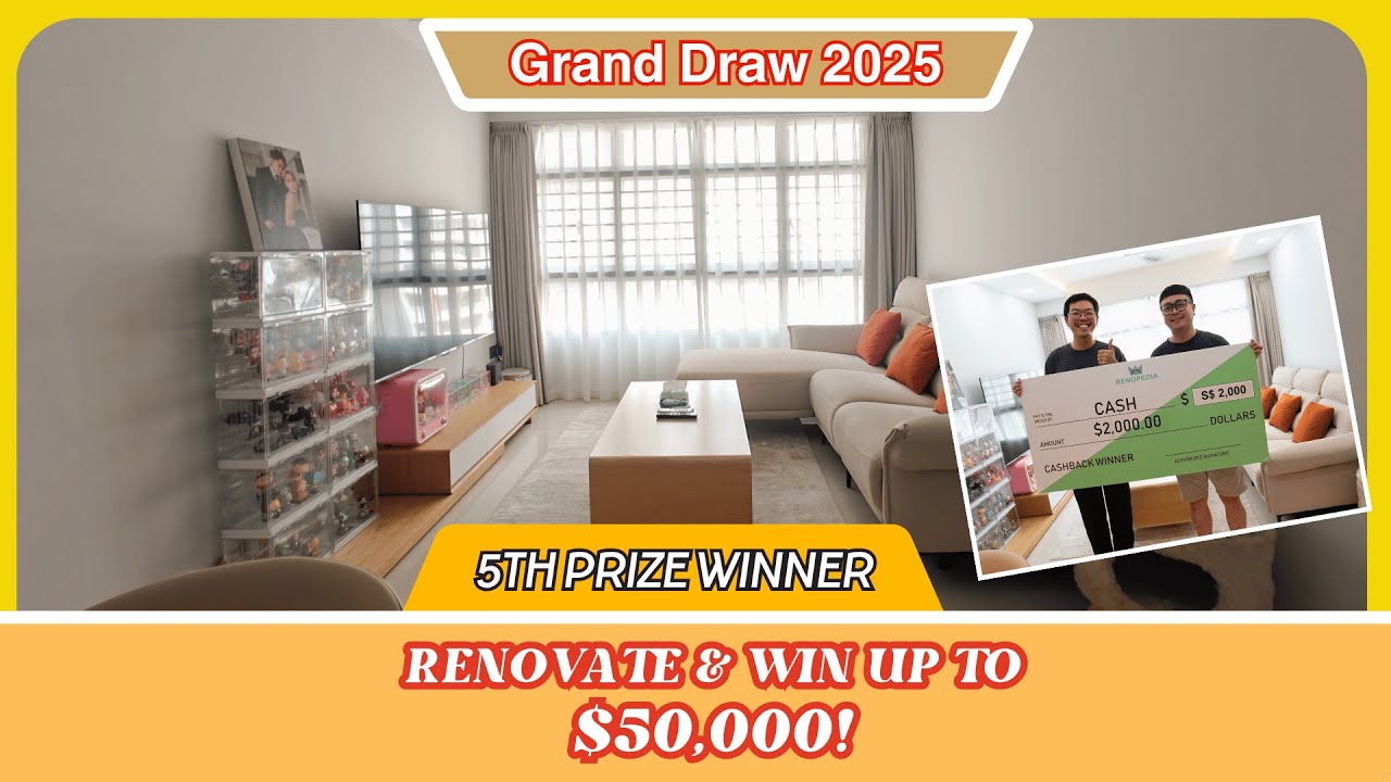Our 5th Winner &ndash; $2,000 Cash! 🏠 | Renopedia&rsquo;s $50K Lucky Draw 2025!