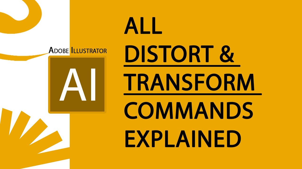 Adobe Illustrator All Distort and Transform Effects Explained in Hindi