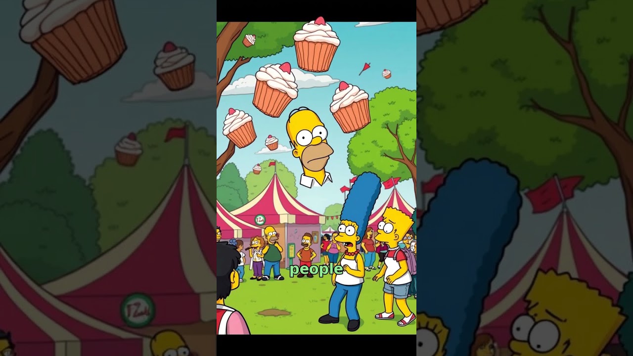 The Simpsons: Homer & Elon Musk's Tech Fair Chaos — 90s Cartoon Nostalgia Adventure