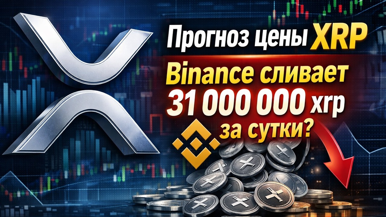 ПРОГНОЗ ЦЕНЫ XRP ДО 5$ - Binance СЛИВАЕТ 31 000 000 МЛН XRP ЗА СУТКИ!