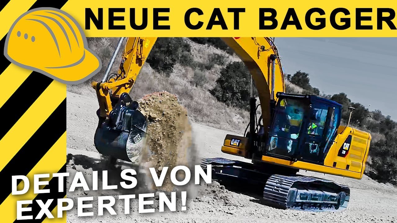 BESTER BAGGER EVER? Neue Caterpillar Bagger CAT 323, CAT 320 & CAT 320GC