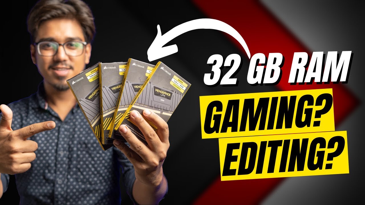 Do you Need 32 GB of RAM for PC Gaming and Editing in 2022? 👉🤔