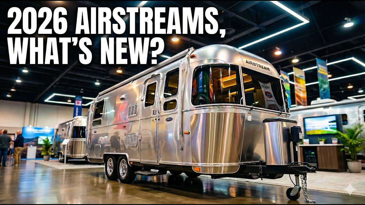 Обзор Airstream 2026: Classic, Globetrotter, Trade Wind и Flying Cloud