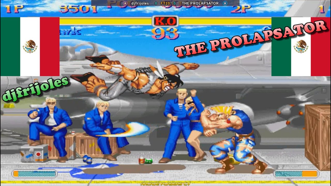 スーパーストリートファイターII X ➤ djfrijoles (Mexico) vs THE PROLAPSATOR (Mexico) Super Street Fighter 2 Turbo