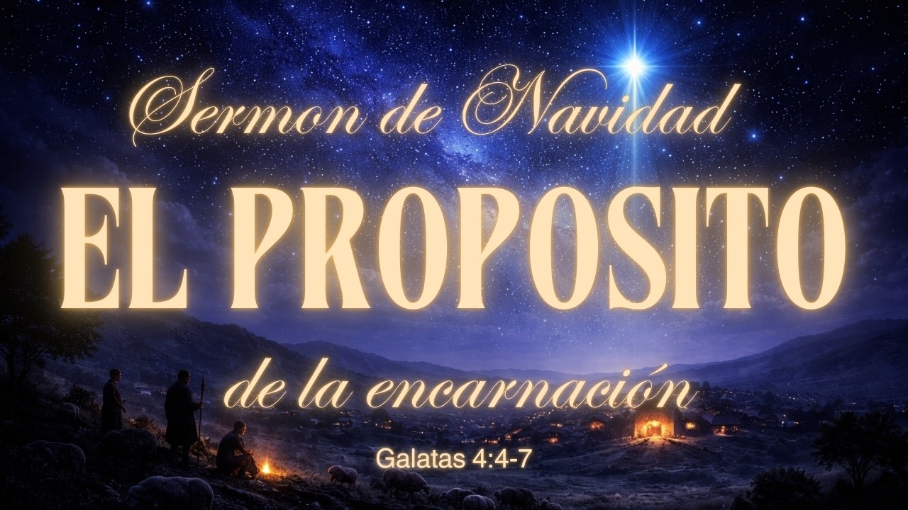 Jesús vino con este propósito... - Sermón de Navidad Gálatas 4:4-7