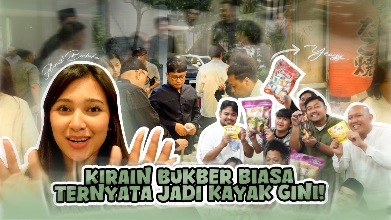 BUKBER MERIAH DI RUMAH NONA | INDAH PERMATASARI & ARIE KRITING