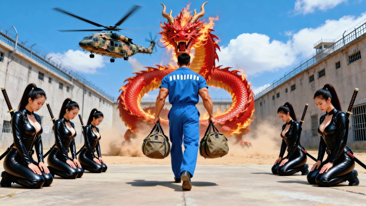 After 3 years in prison,he awakens godlike power!A million troops kneel—the Dragon God returns!