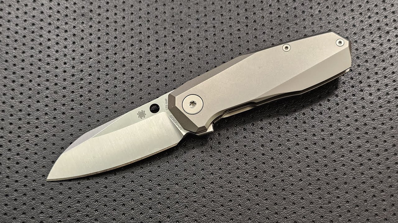The Spyderco Techno 3 Pocketknife: Disassembly and Quick Review