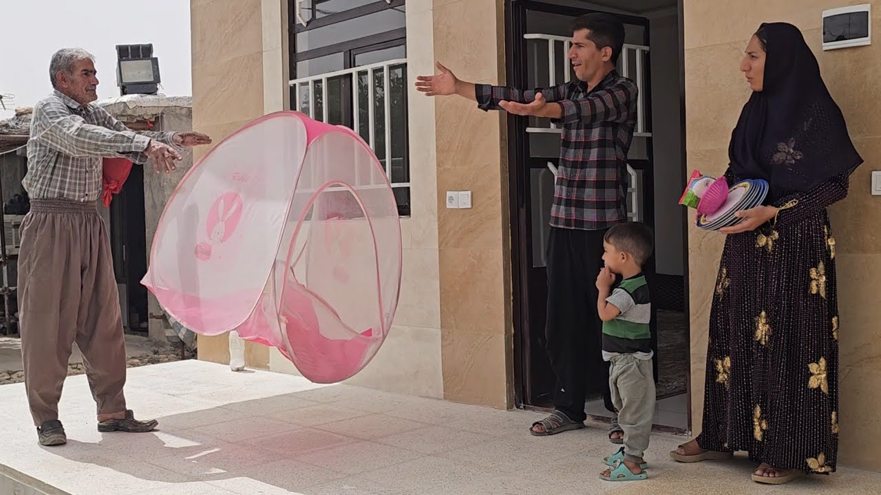 When the old gardener enters the privacy of Mehrdad and Leila's life