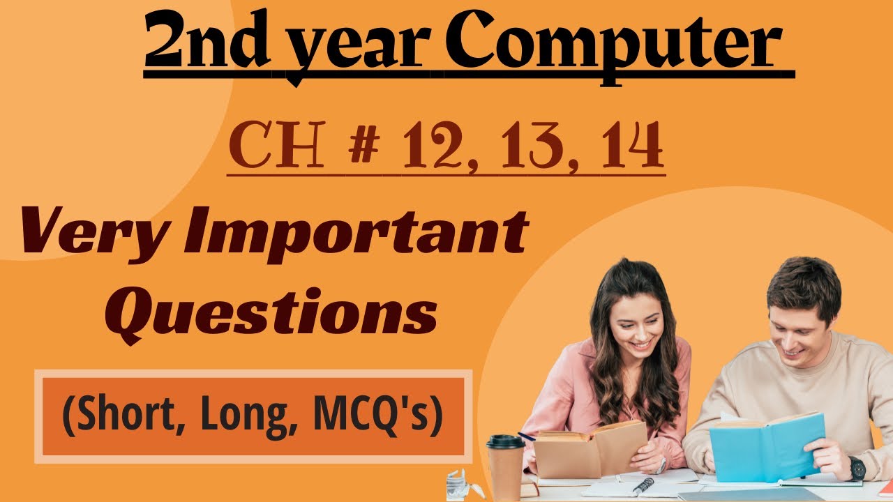 class 12 computer science chapter 12, 13, 14 important questions